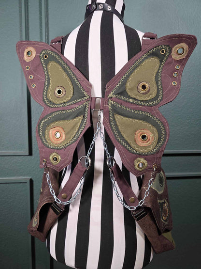 Butterfly Holsterbag, green, size S - M