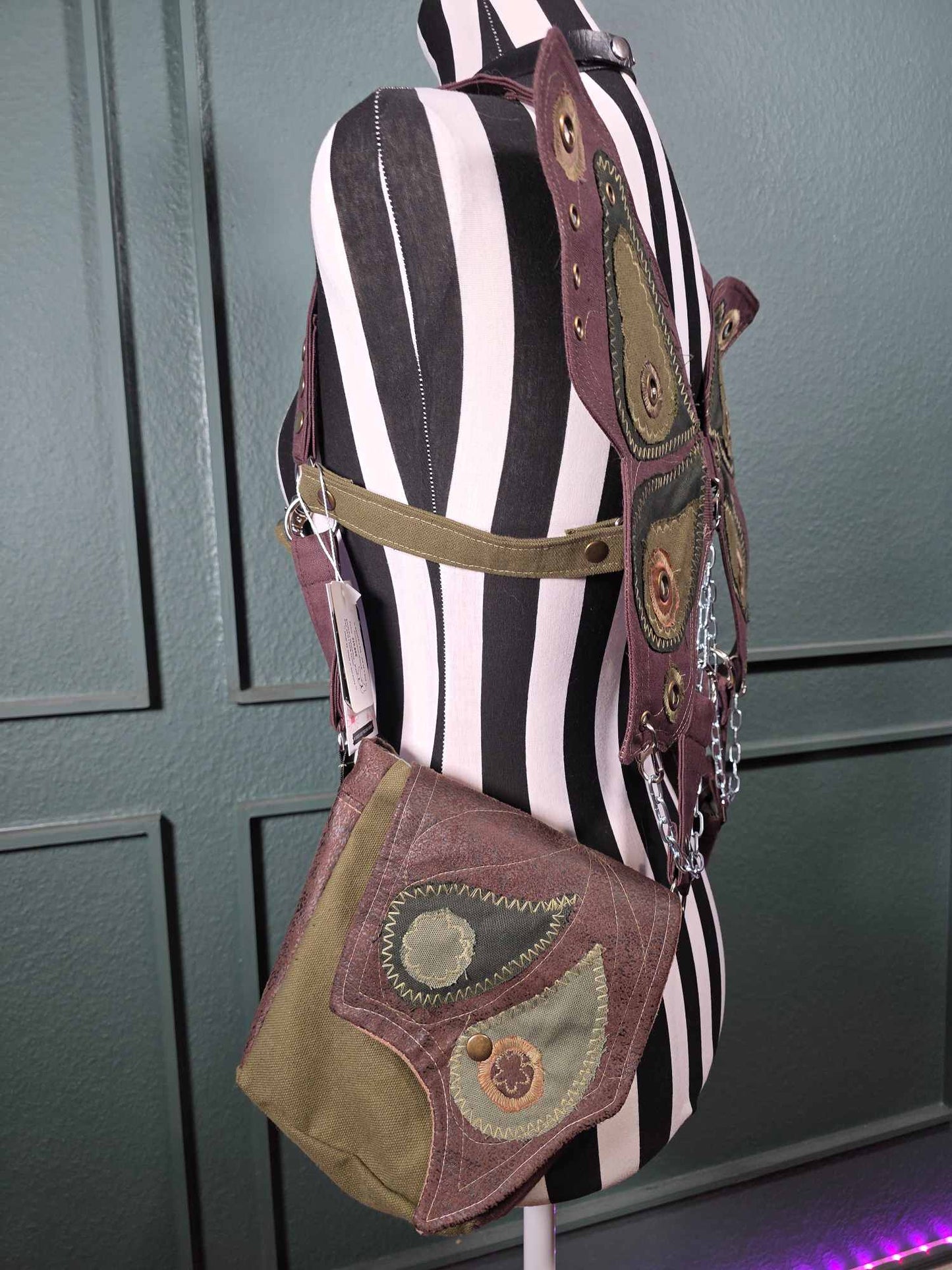 Butterfly Holsterbag, green, size S - M