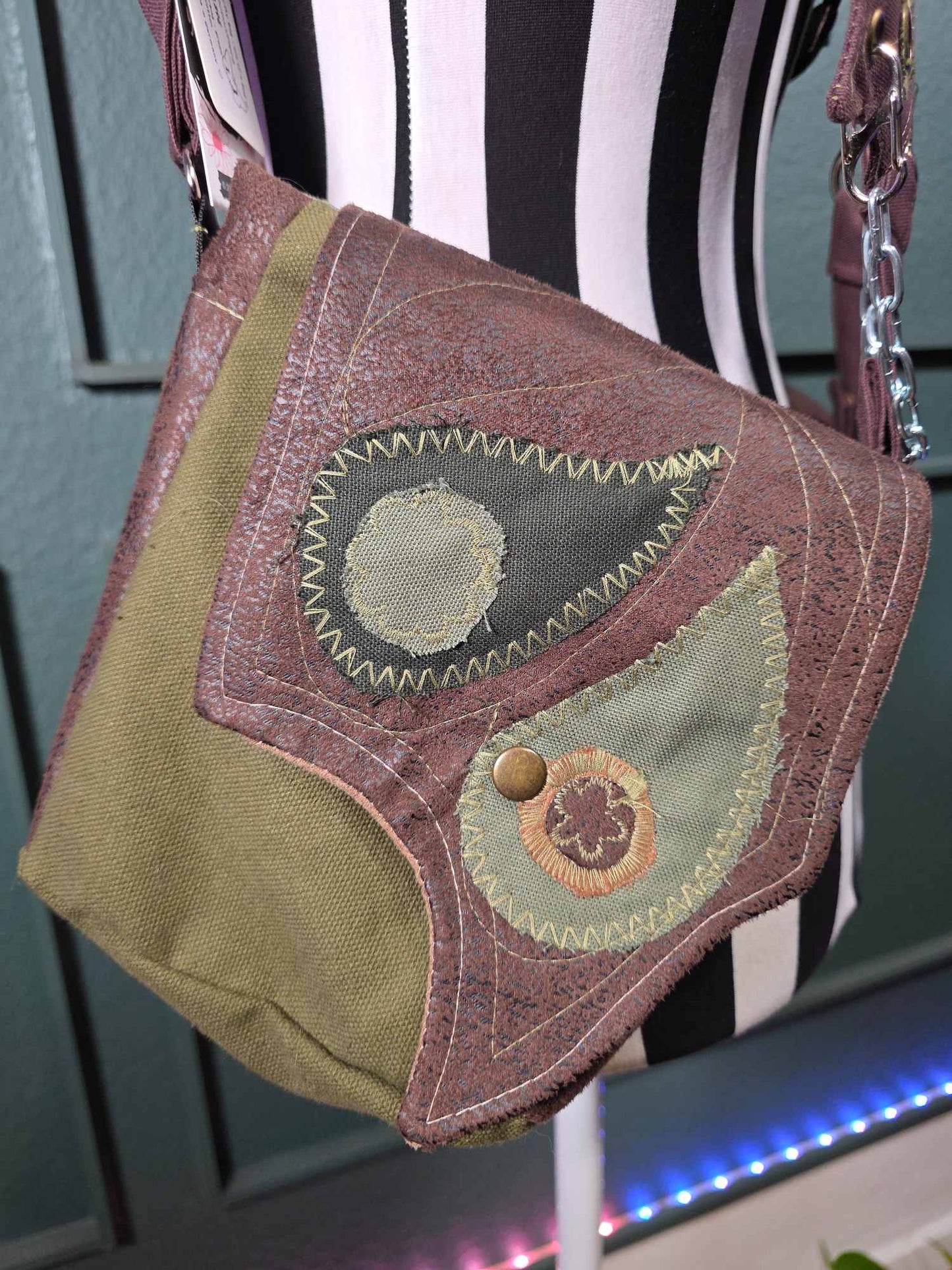 Butterfly Holsterbag, green, size S - M
