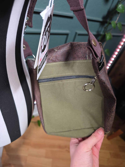 Butterfly Holsterbag, green, size S - M