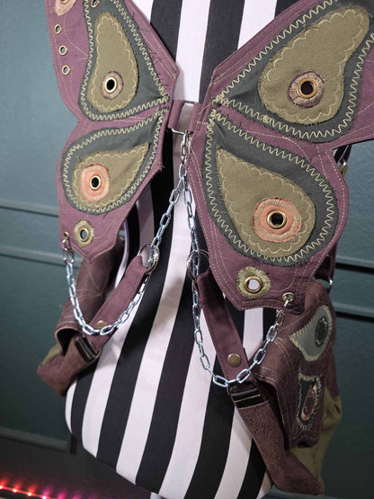 Butterfly Holsterbag, green, size S - M