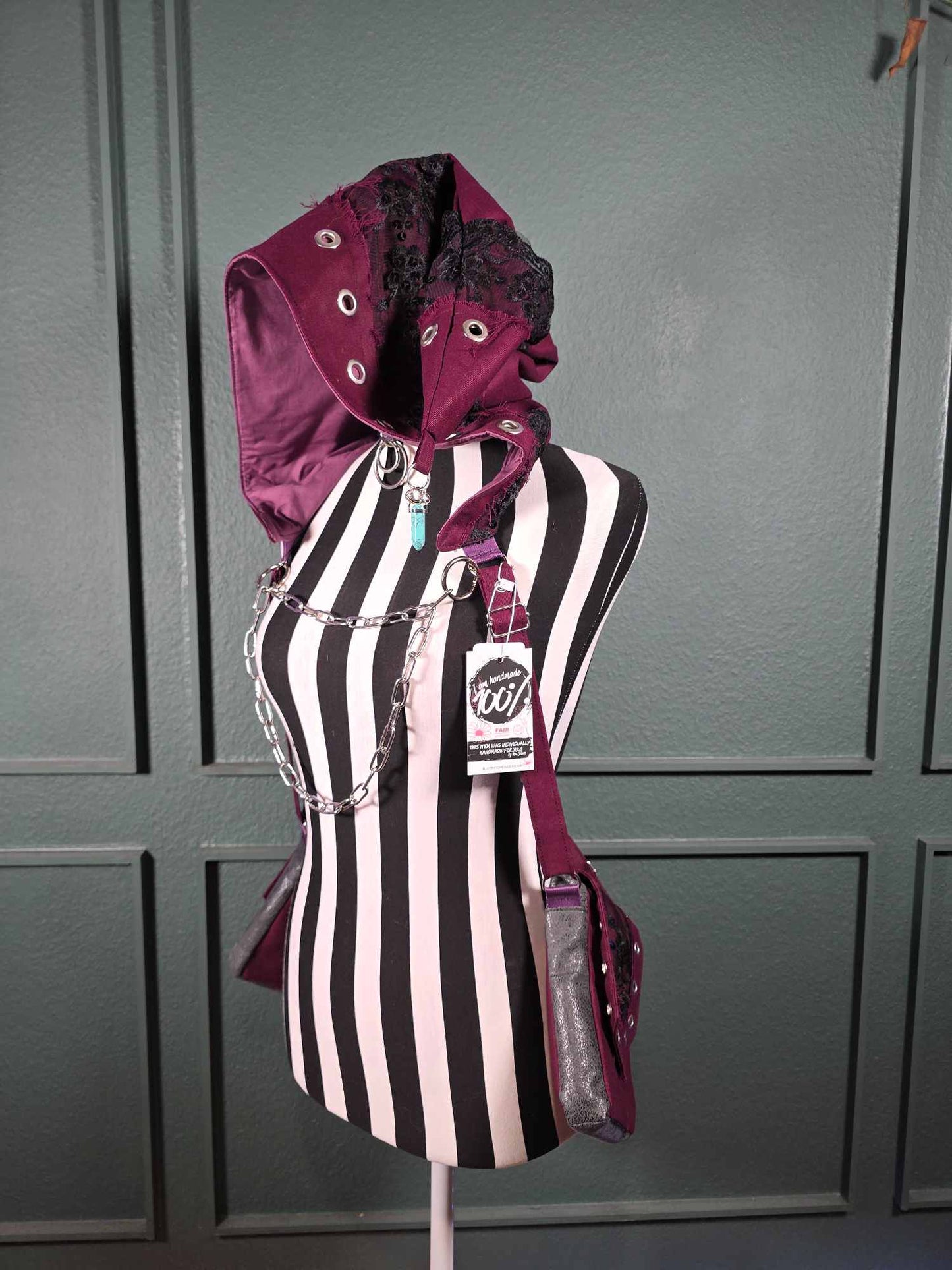 Witch Holsterbag, burgundy, size S - L