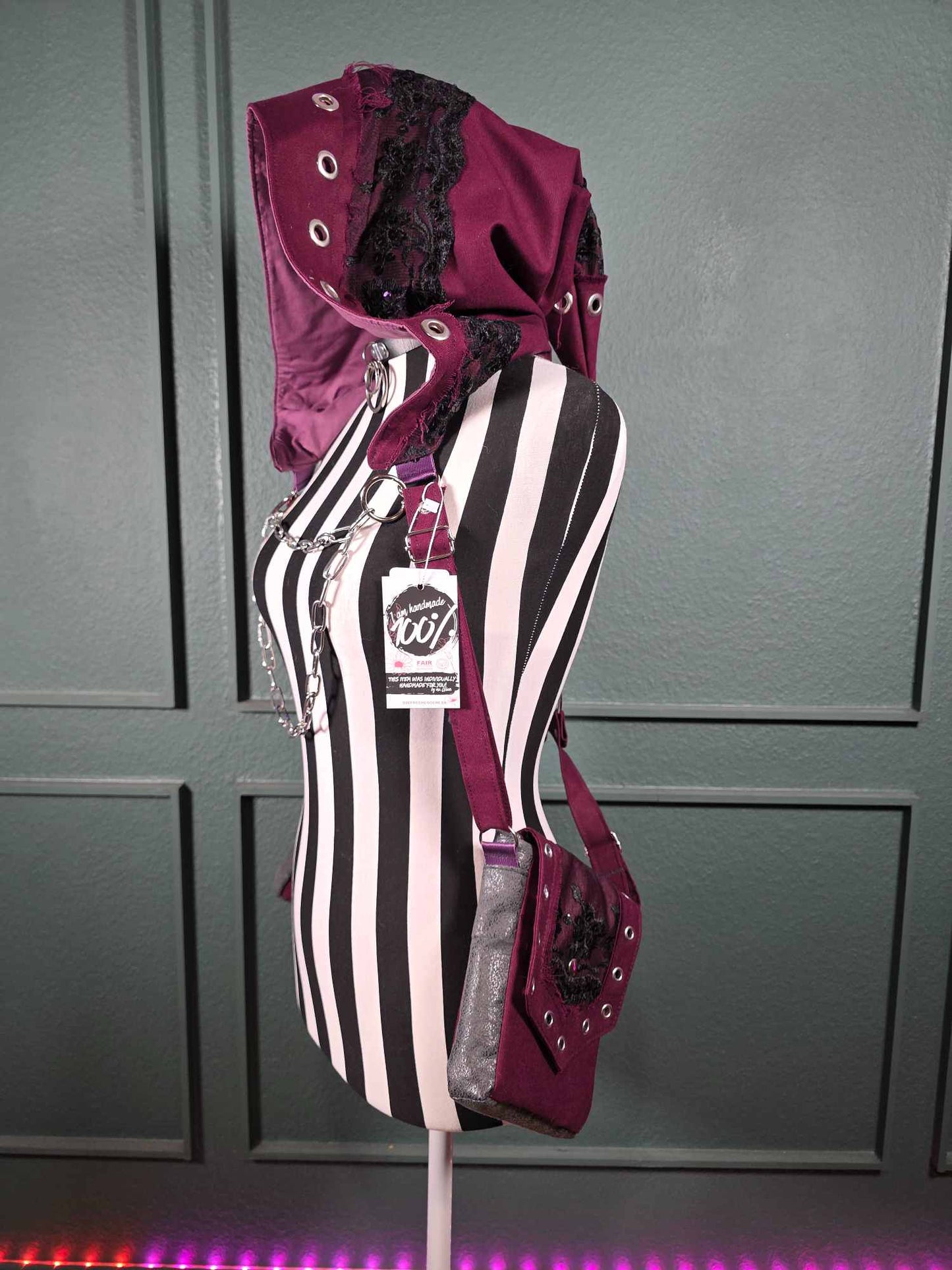 Witch Holsterbag, burgundy, size S - L