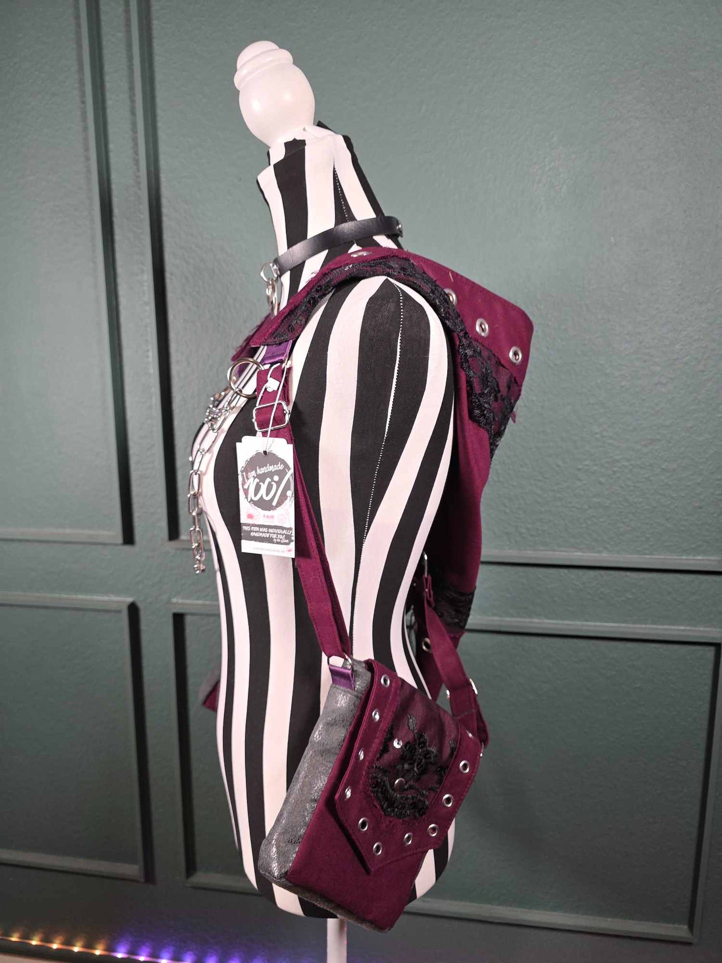 Witch Holsterbag, burgundy, size S - L