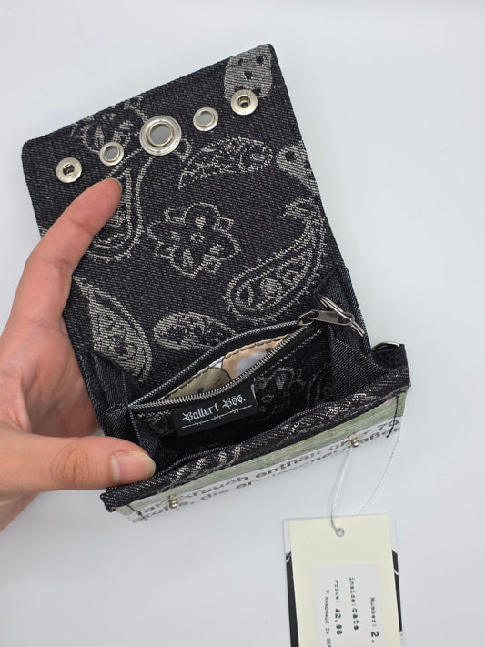 2.13 upcycling wallet - CATS - DIE FRECHE GÖRE