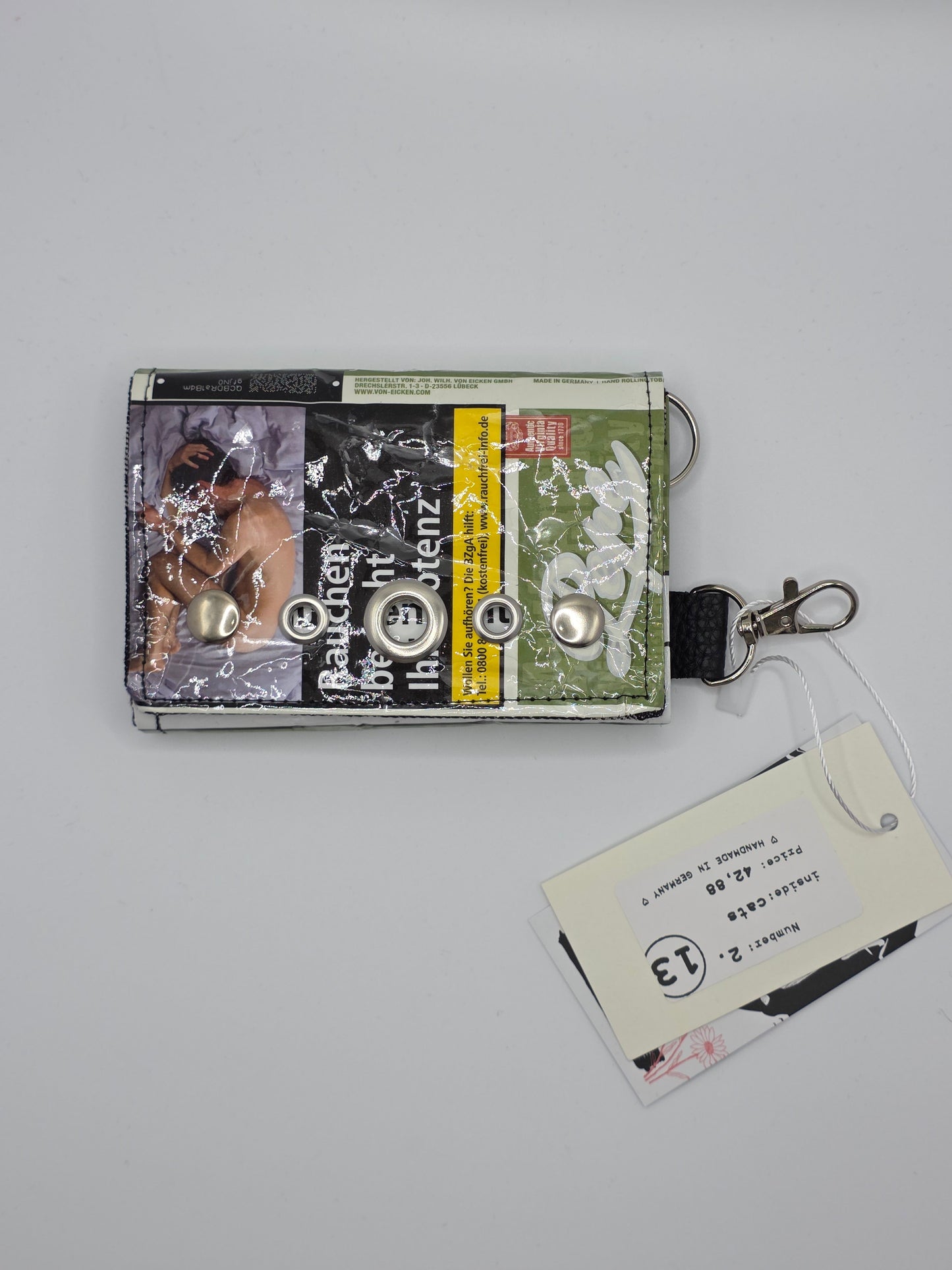 2.13 upcycling wallet - CATS - DIE FRECHE GÖRE