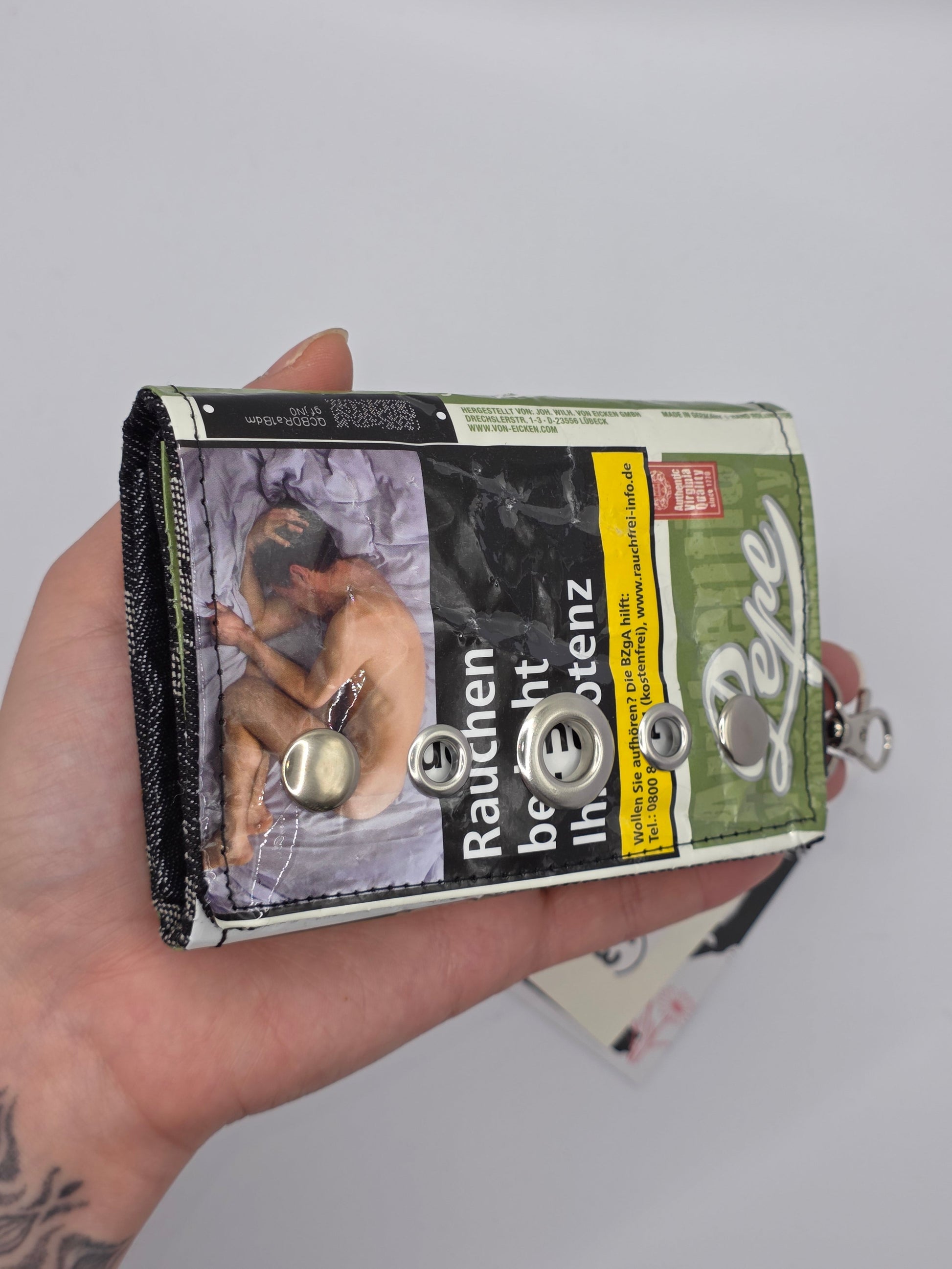 2.13 upcycling wallet - CATS - DIE FRECHE GÖRE