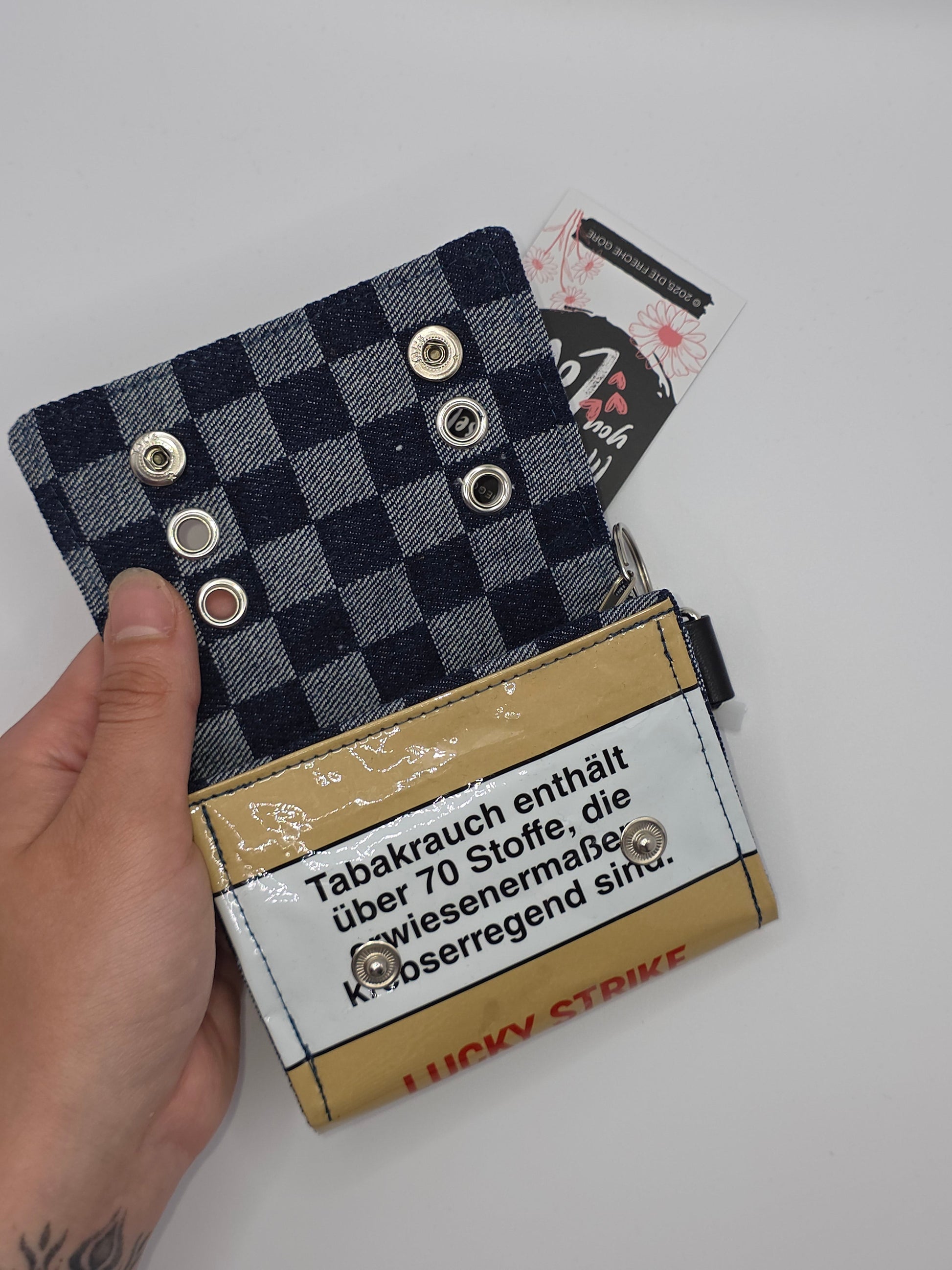 2.14 upcycling wallet - CATS - DIE FRECHE GÖRE
