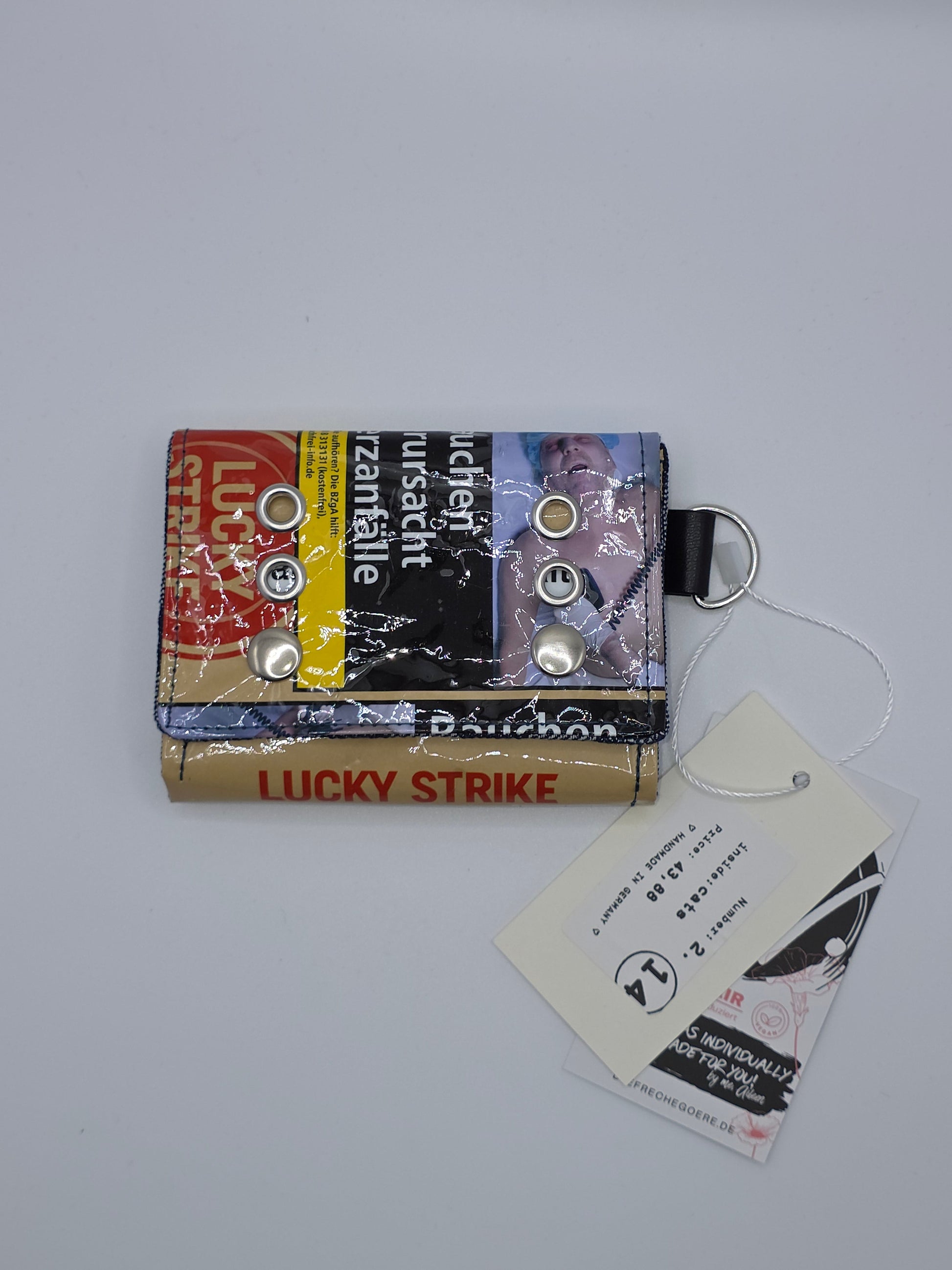 2.14 upcycling wallet - CATS - DIE FRECHE GÖRE
