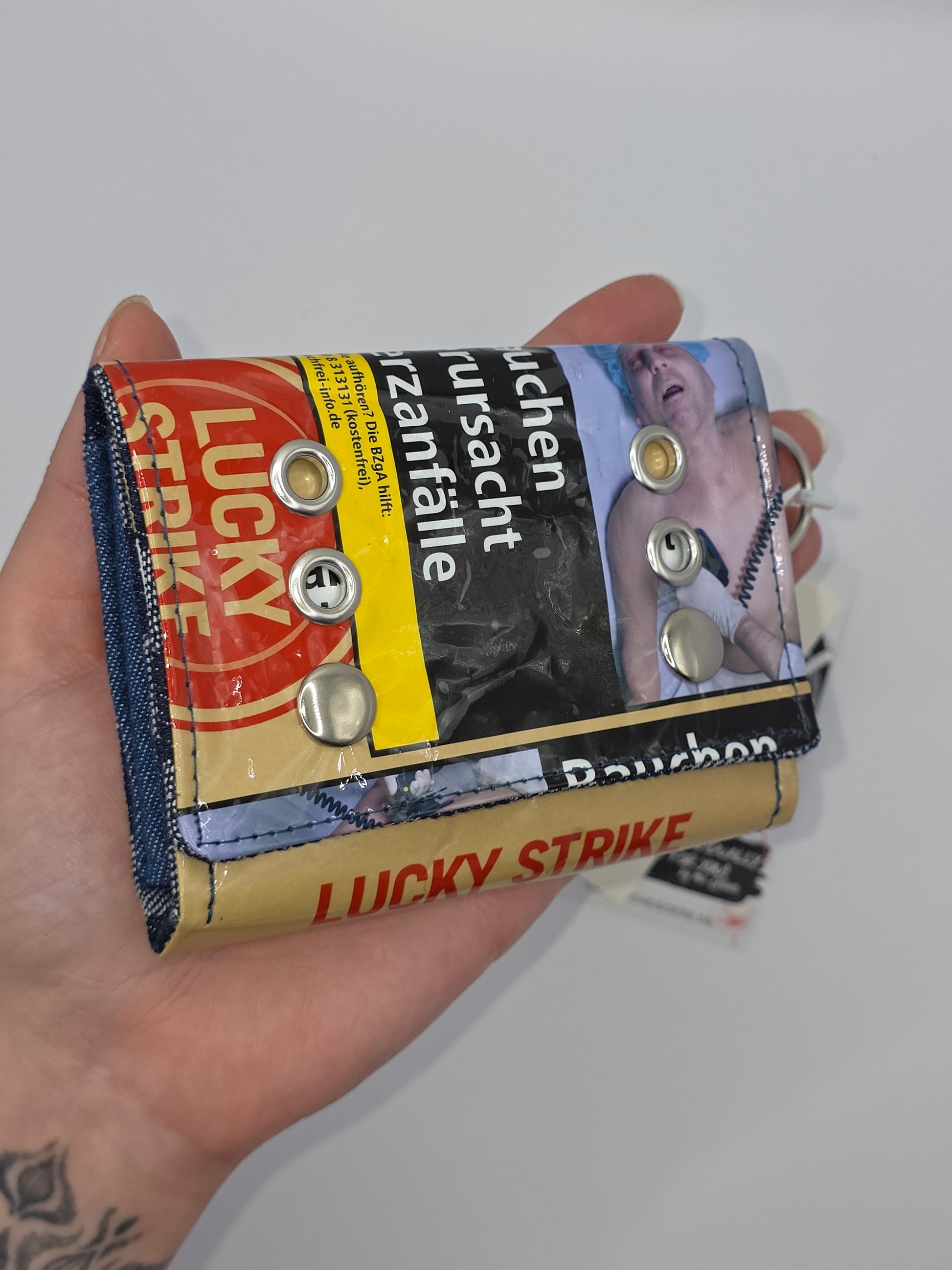 2.14 upcycling wallet - CATS - DIE FRECHE GÖRE