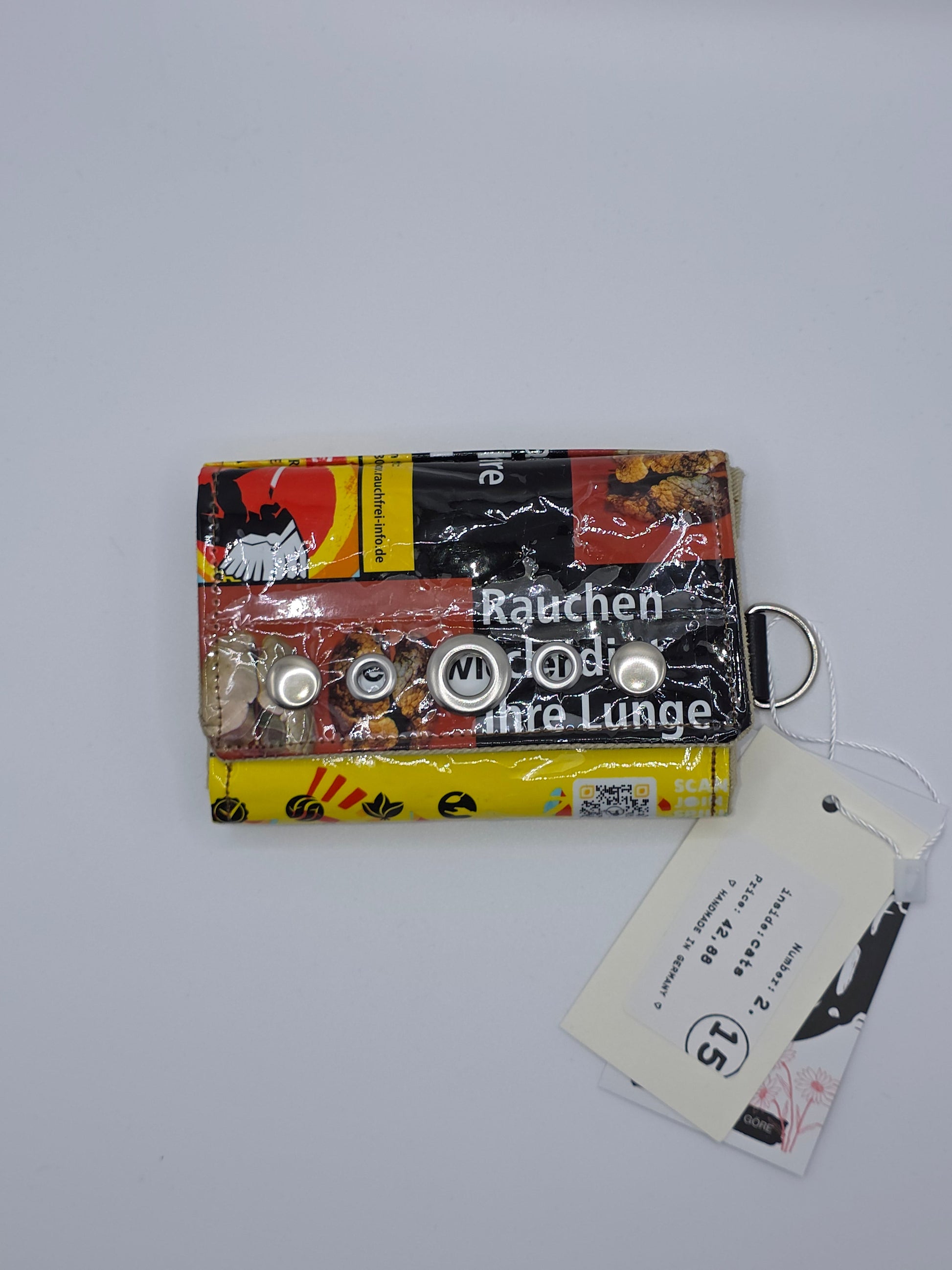 2.15 upcycling wallet - CATS - DIE FRECHE GÖRE