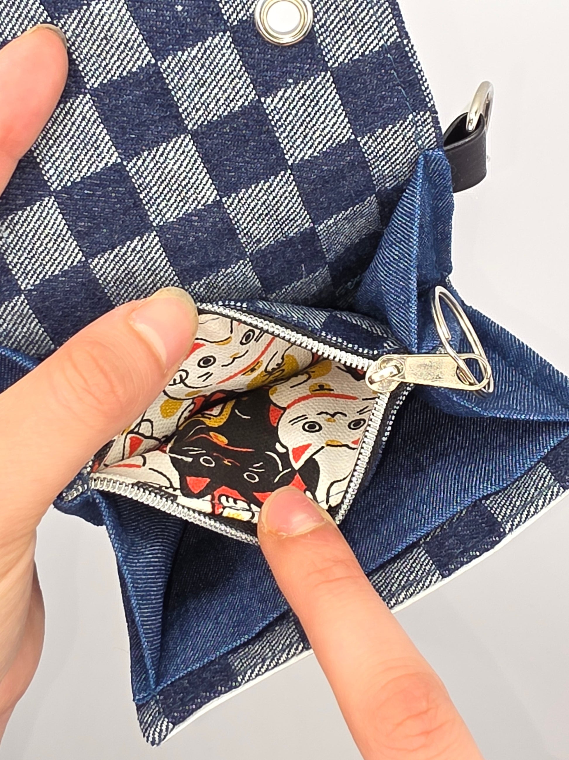 2.16 upcycling wallet - NEKO - DIE FRECHE GÖRE