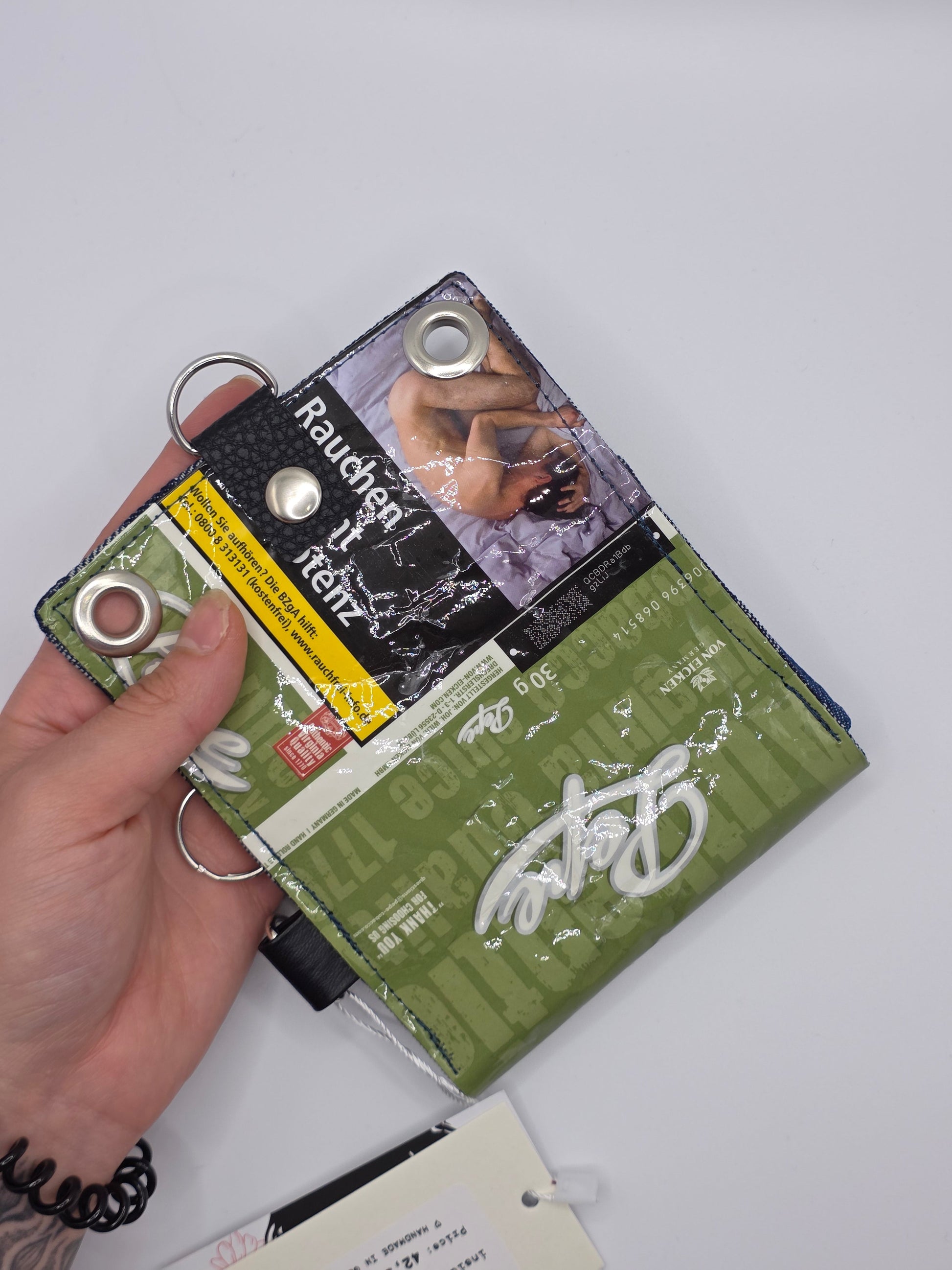 2.2 upcycling wallet - SHROOMS - DIE FRECHE GÖRE