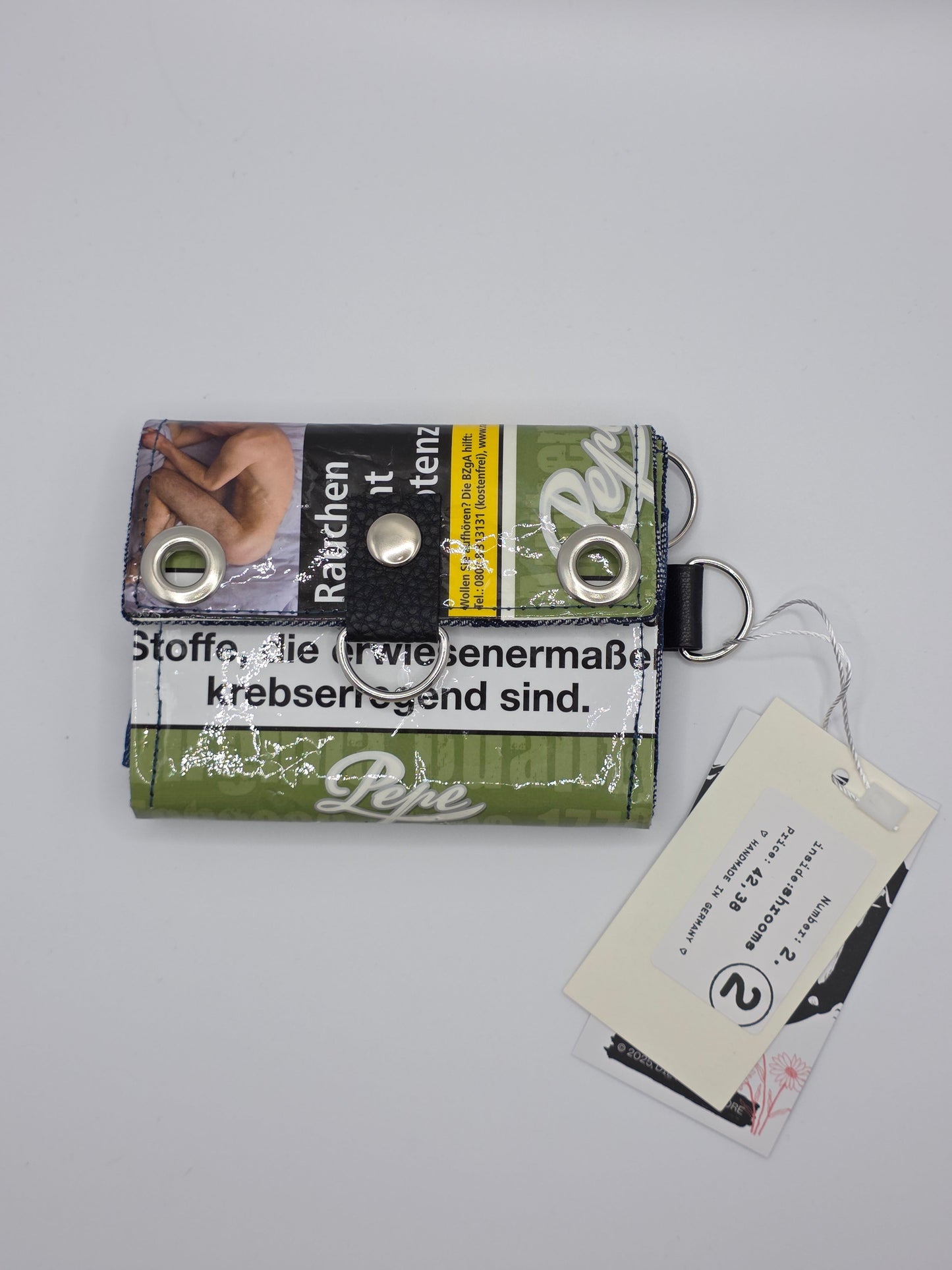 2.2 upcycling wallet - SHROOMS - DIE FRECHE GÖRE