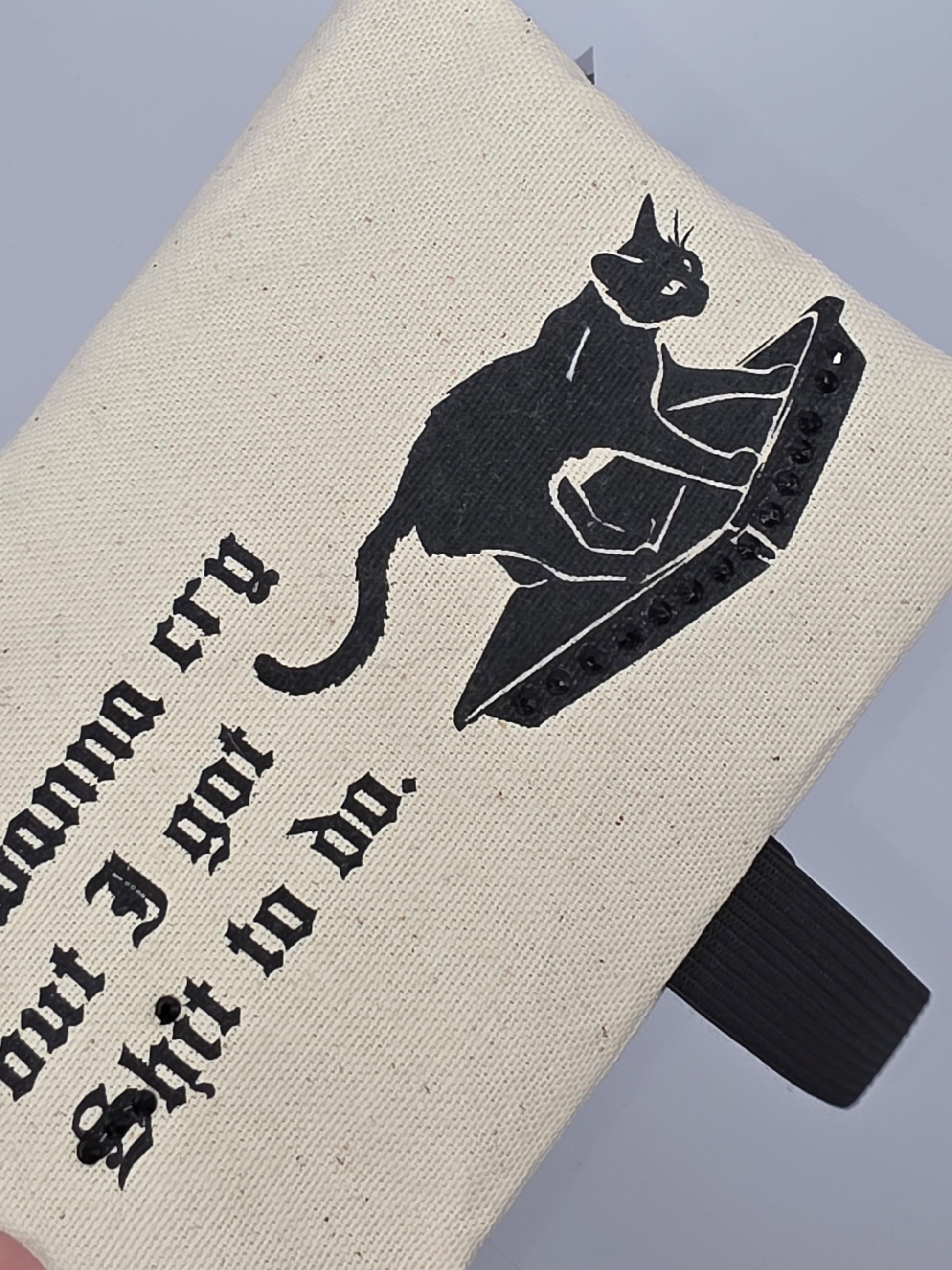 2.3 Tabacco pouch - nature - hidden cats - DIE FRECHE GÖRE