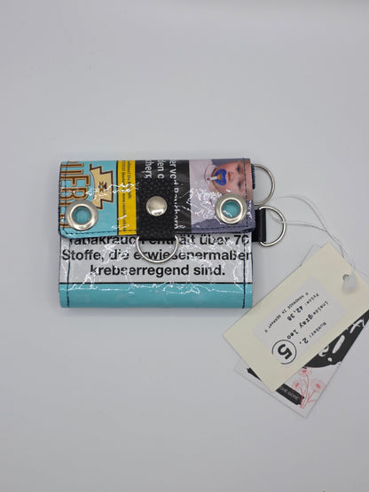 2.5 upcycling wallet - GRAY LEO - DIE FRECHE GÖRE