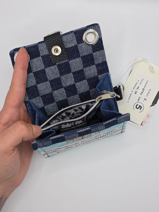 2.5 upcycling wallet - GRAY LEO - DIE FRECHE GÖRE