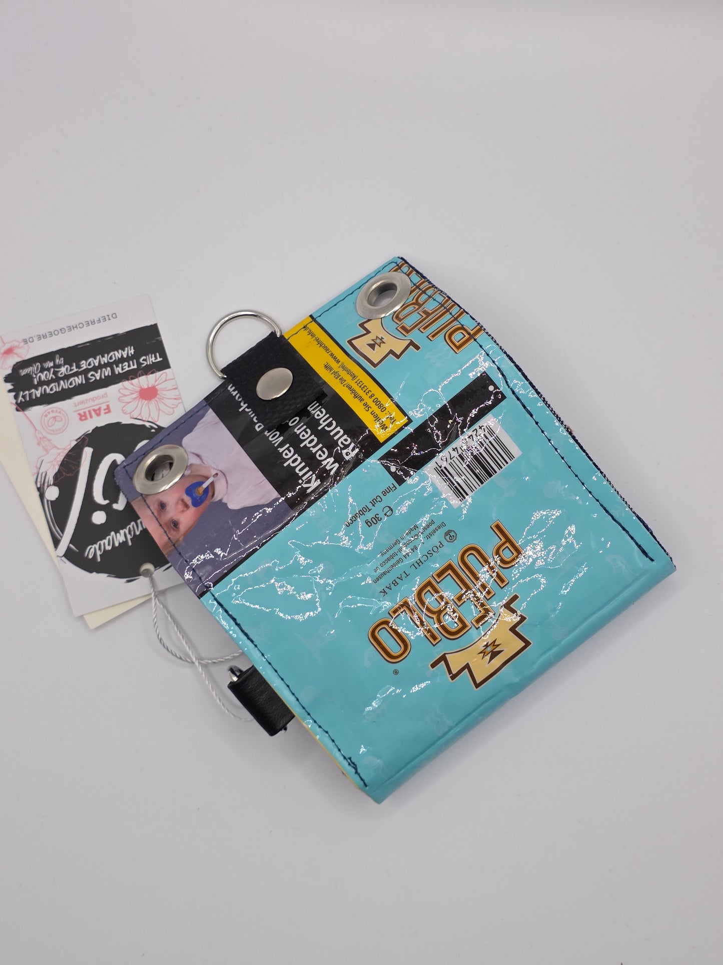 2.5 upcycling wallet - GRAY LEO - DIE FRECHE GÖRE