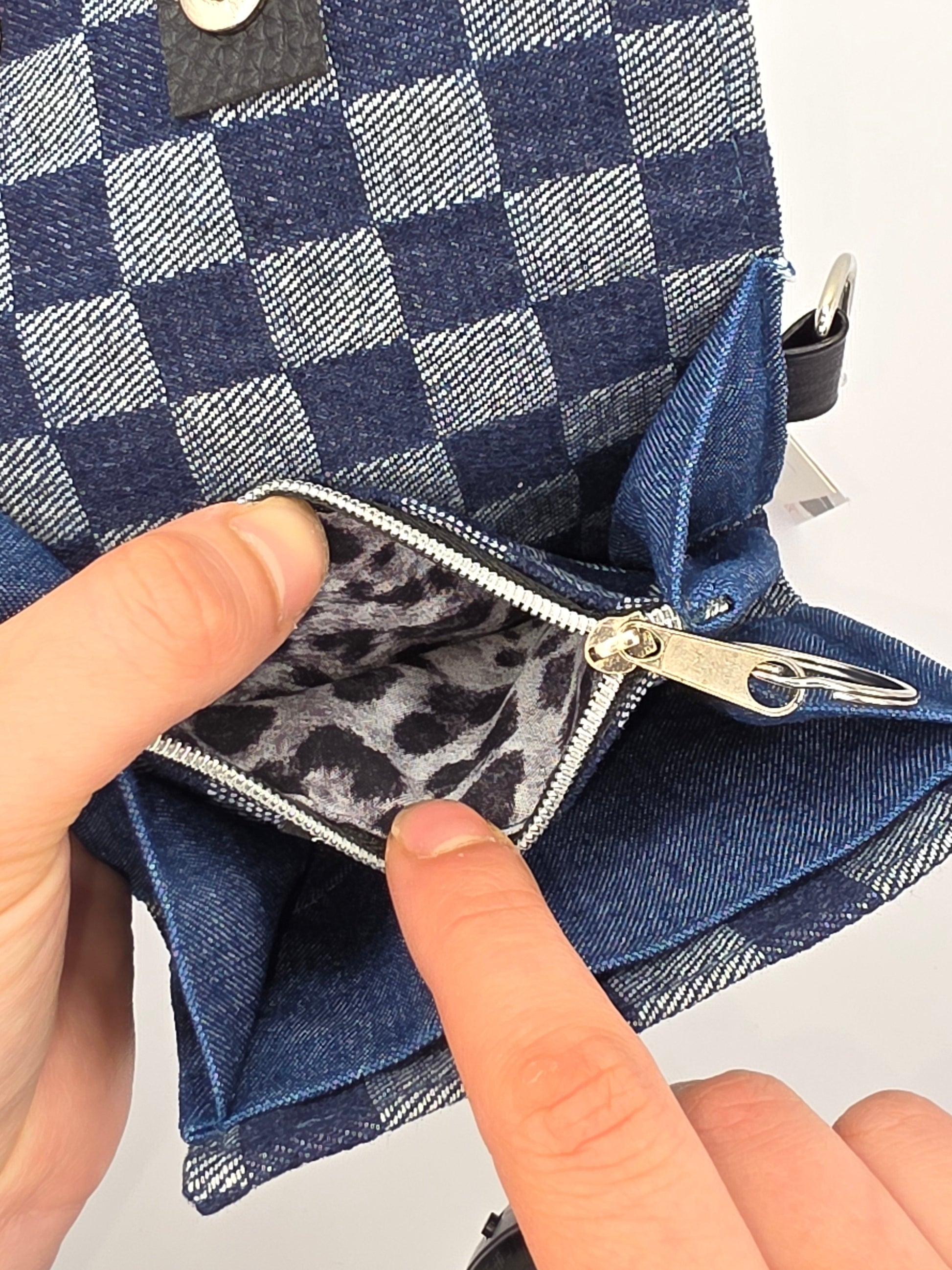 2.5 upcycling wallet - GRAY LEO - DIE FRECHE GÖRE