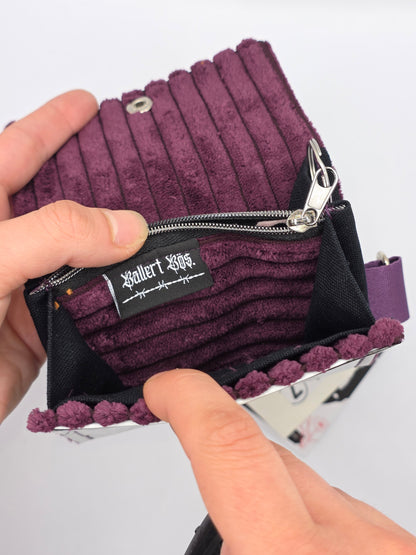 2.7 upcycling wallet - PINK LEO - DIE FRECHE GÖRE