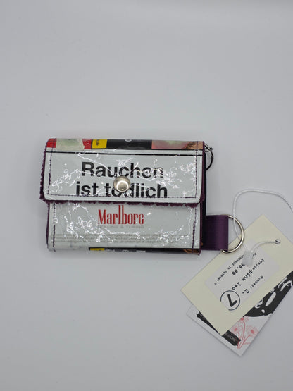 2.7 upcycling wallet - PINK LEO - DIE FRECHE GÖRE