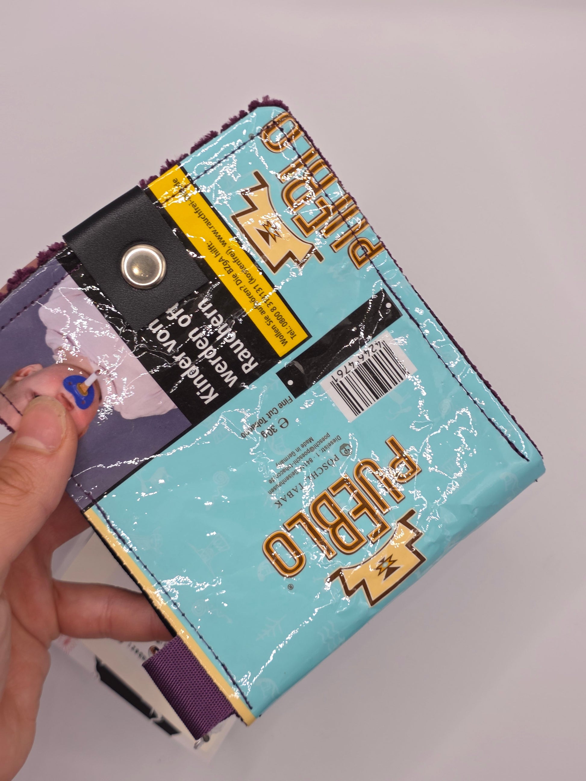 2.9 upcycling wallet - PINK LEO - DIE FRECHE GÖRE