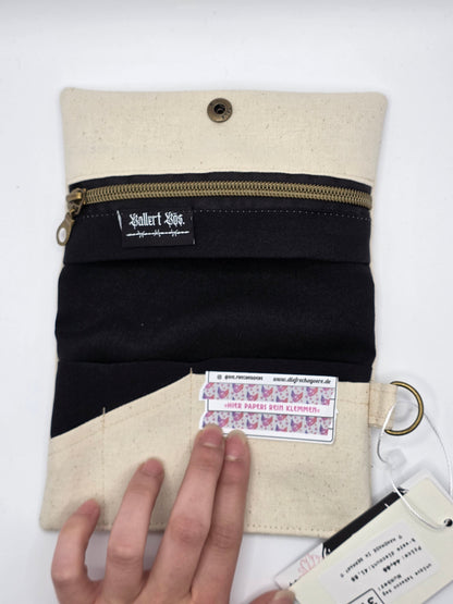 3.1 Tabacco pouch, Sun&Moon Tarot, beige (B - Ware*) - DIE FRECHE GÖRE