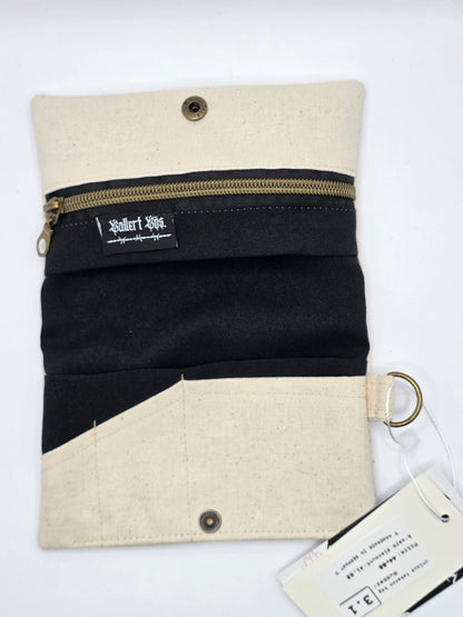 3.1 Tabacco pouch, Sun&Moon Tarot, beige (B - Ware*) - DIE FRECHE GÖRE