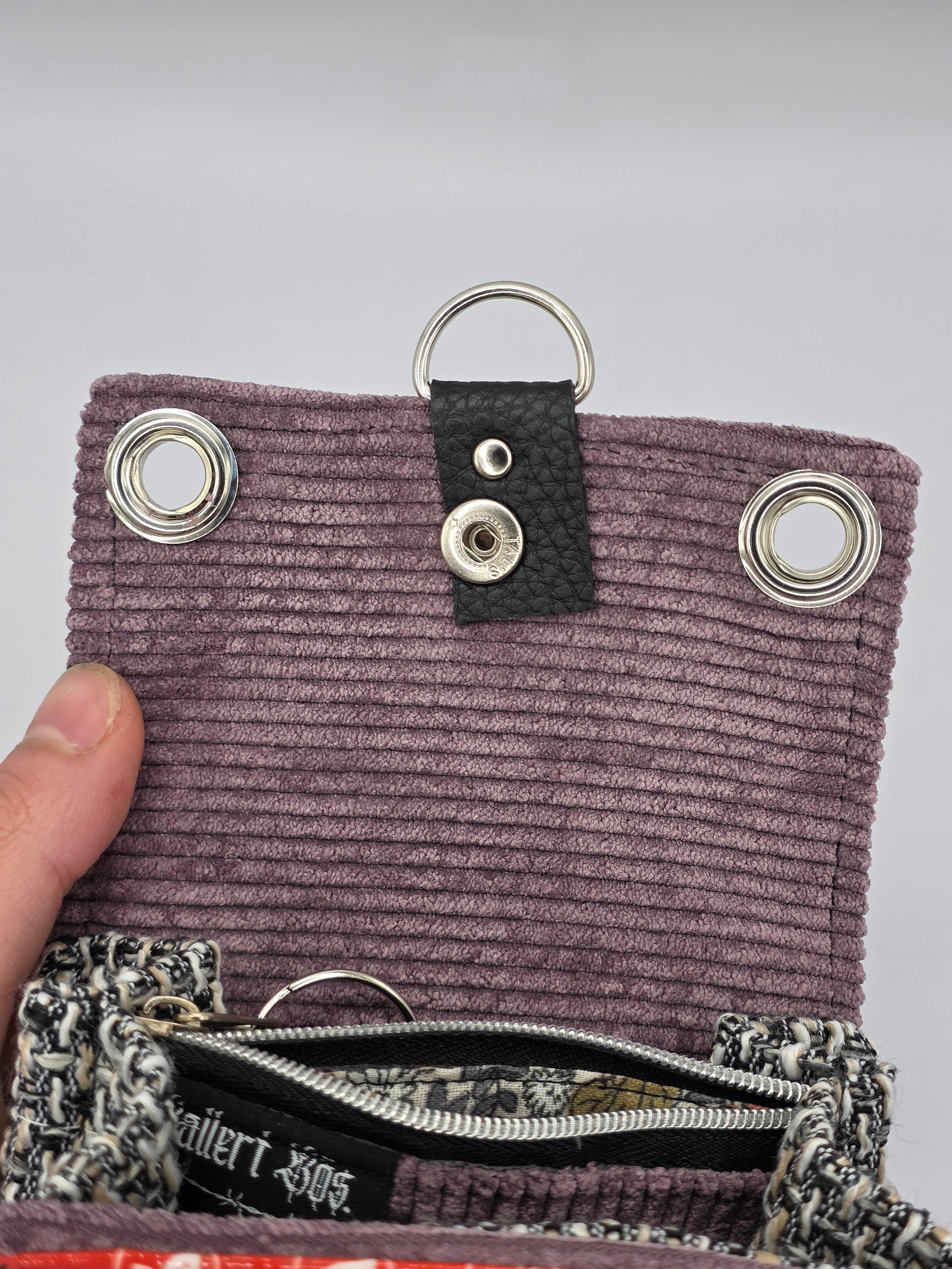 3.1 upcycling wallet - FLOWERS - DIE FRECHE GÖRE
