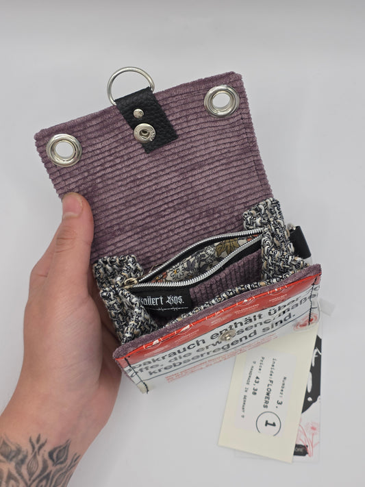 3.1 upcycling wallet - FLOWERS - DIE FRECHE GÖRE