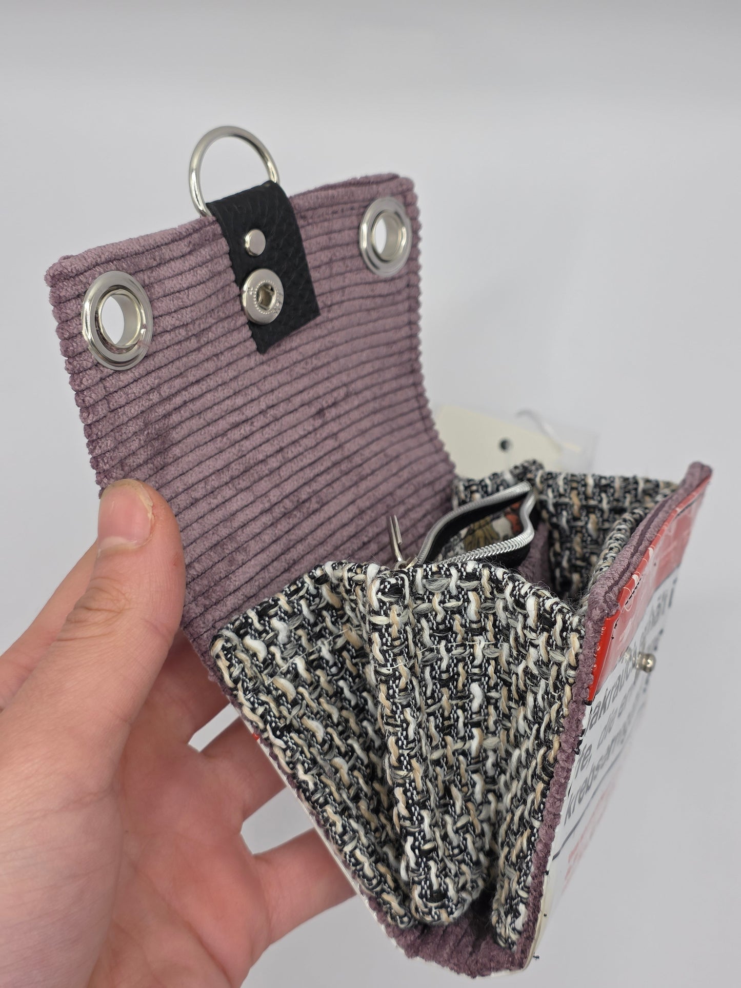 3.1 upcycling wallet - FLOWERS - DIE FRECHE GÖRE