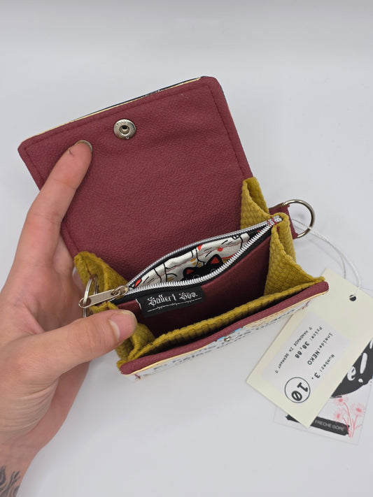 3.10 upcycling wallet - NEKO - DIE FRECHE GÖRE