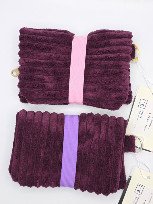 3.1/2 Tabacco pouch - basic - purple floof - DIE FRECHE GÖRE