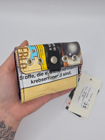 3.15 upcycling wallet - CATS COLORFUL - DIE FRECHE GÖRE