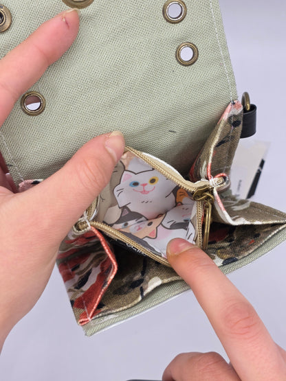 3.17 upcycling wallet - CATS - DIE FRECHE GÖRE