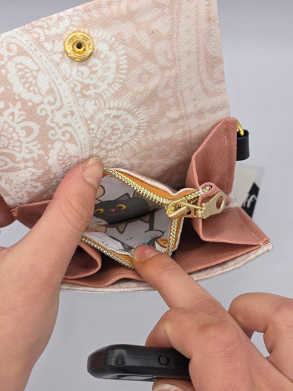 3.19 upcycling wallet - CATS - DIE FRECHE GÖRE
