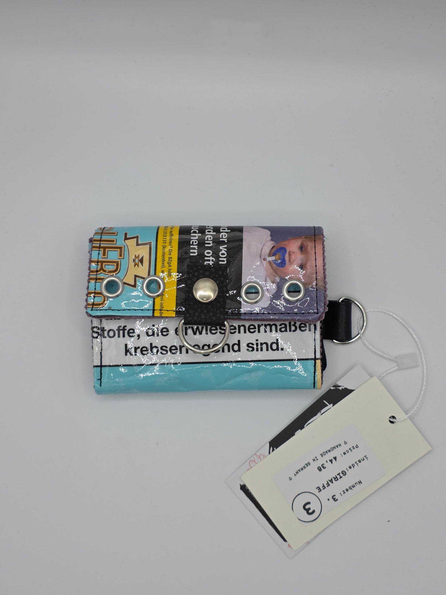 3.3 upcycling wallet - GIRAFFE - DIE FRECHE GÖRE