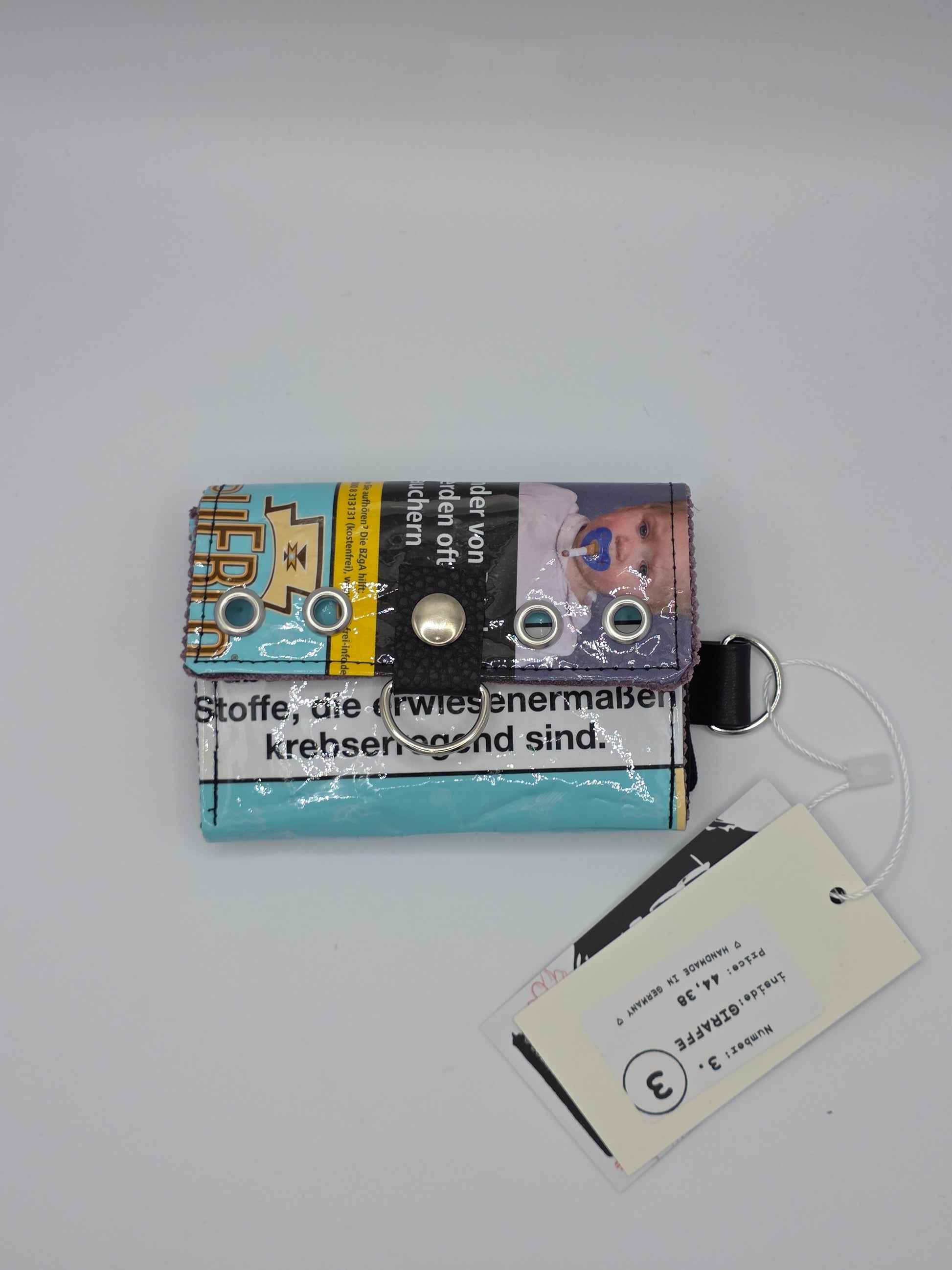 3.3 upcycling wallet - GIRAFFE - DIE FRECHE GÖRE