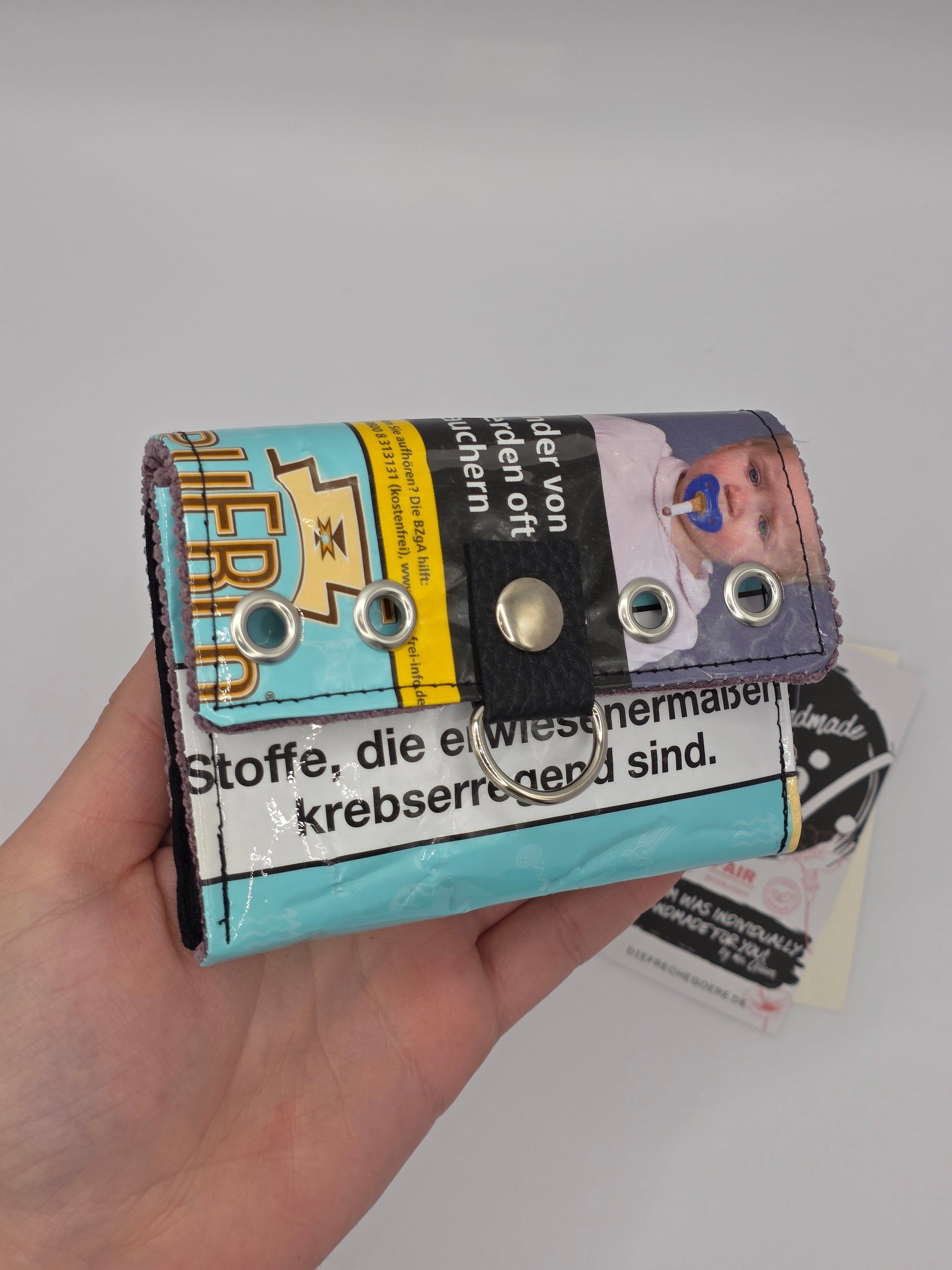 3.3 upcycling wallet - GIRAFFE - DIE FRECHE GÖRE