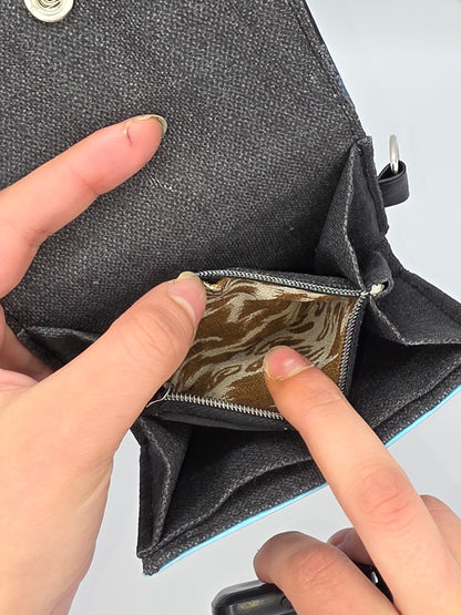 3.4 upcycling wallet - GIRAFFE - DIE FRECHE GÖRE