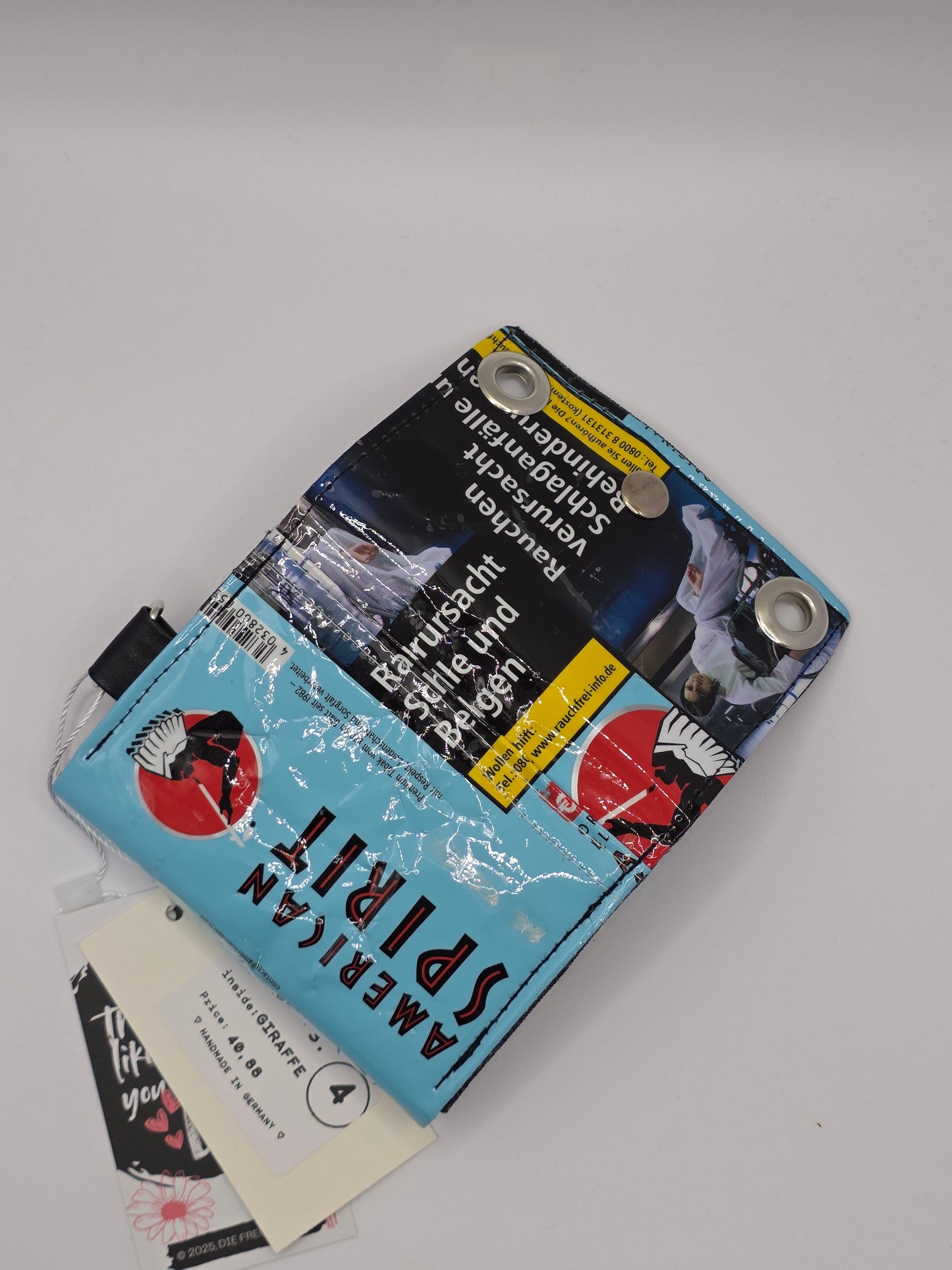 3.4 upcycling wallet - GIRAFFE - DIE FRECHE GÖRE