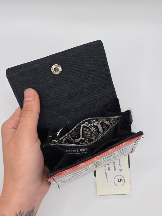 3.5 upcycling wallet - SNAKE - DIE FRECHE GÖRE