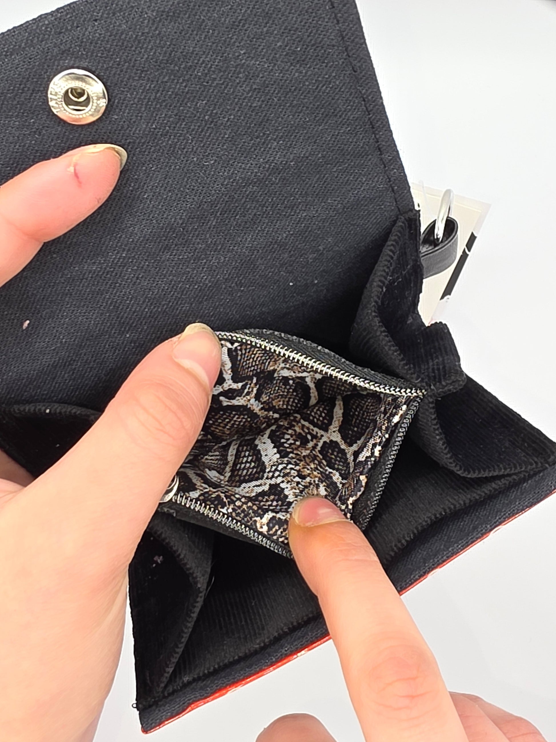 3.5 upcycling wallet - SNAKE - DIE FRECHE GÖRE