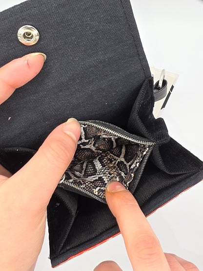 3.5 upcycling wallet - SNAKE - DIE FRECHE GÖRE