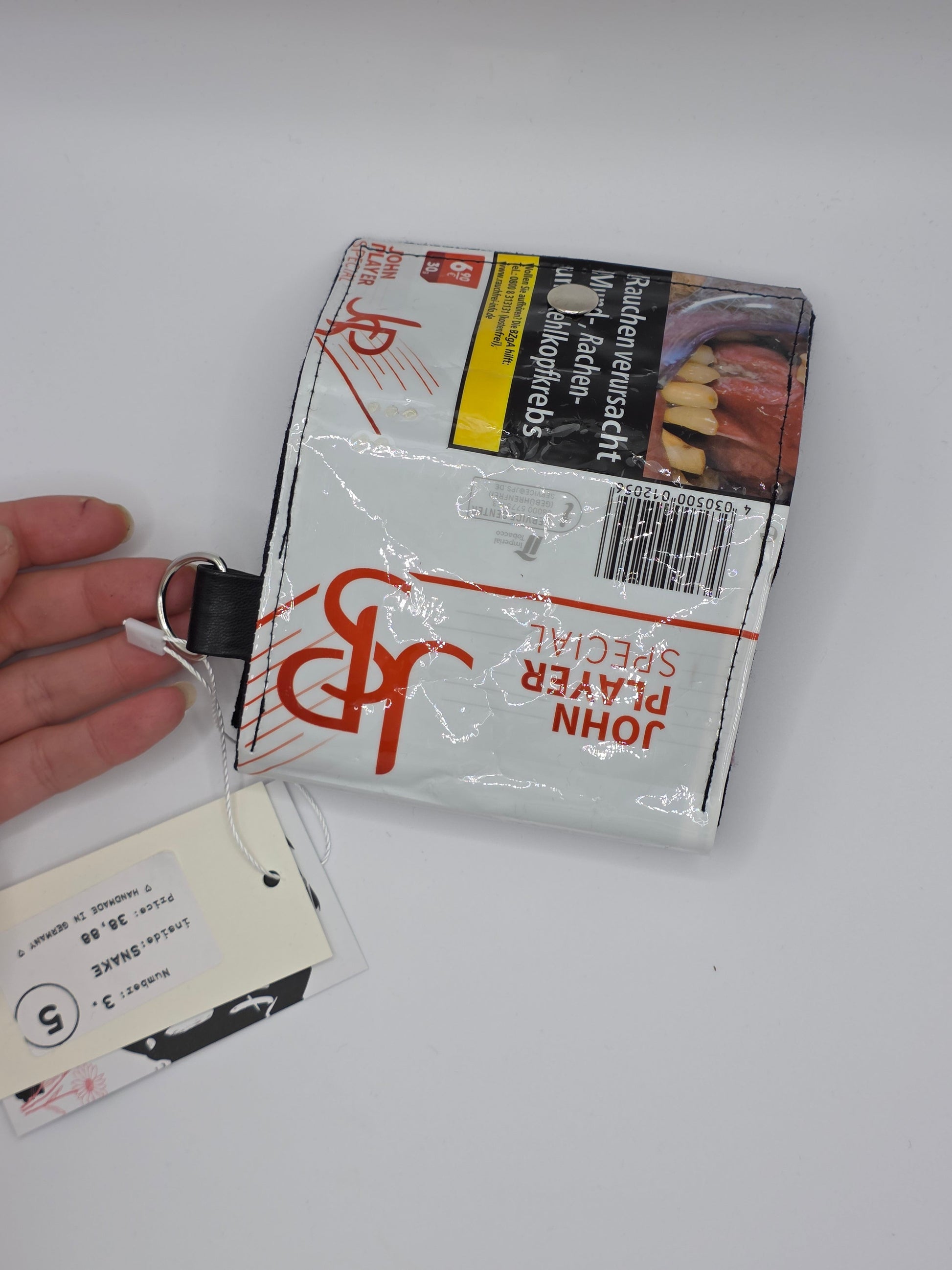 3.5 upcycling wallet - SNAKE - DIE FRECHE GÖRE