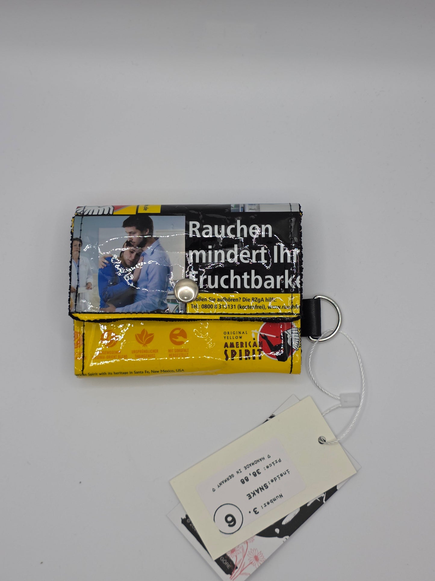 3.6 upcycling wallet - SNAKE - DIE FRECHE GÖRE