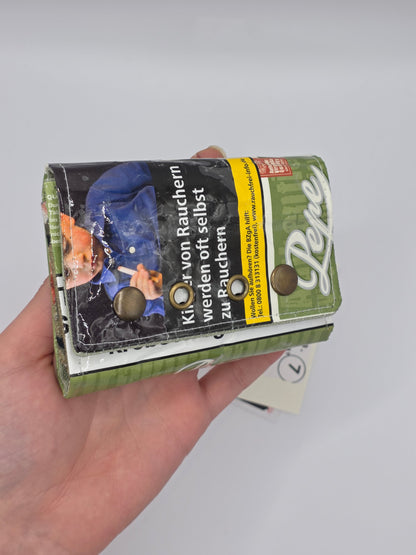 3.7 upcycling wallet - LEO GRAY - DIE FRECHE GÖRE