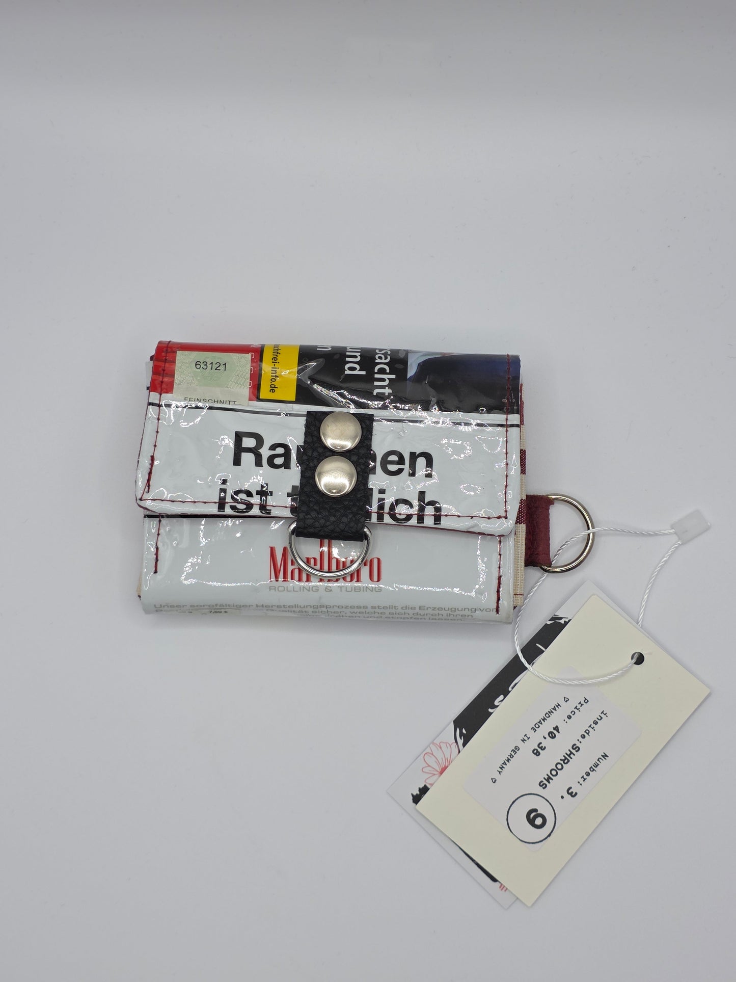 3.9 upcycling wallet - SHROOMS - DIE FRECHE GÖRE