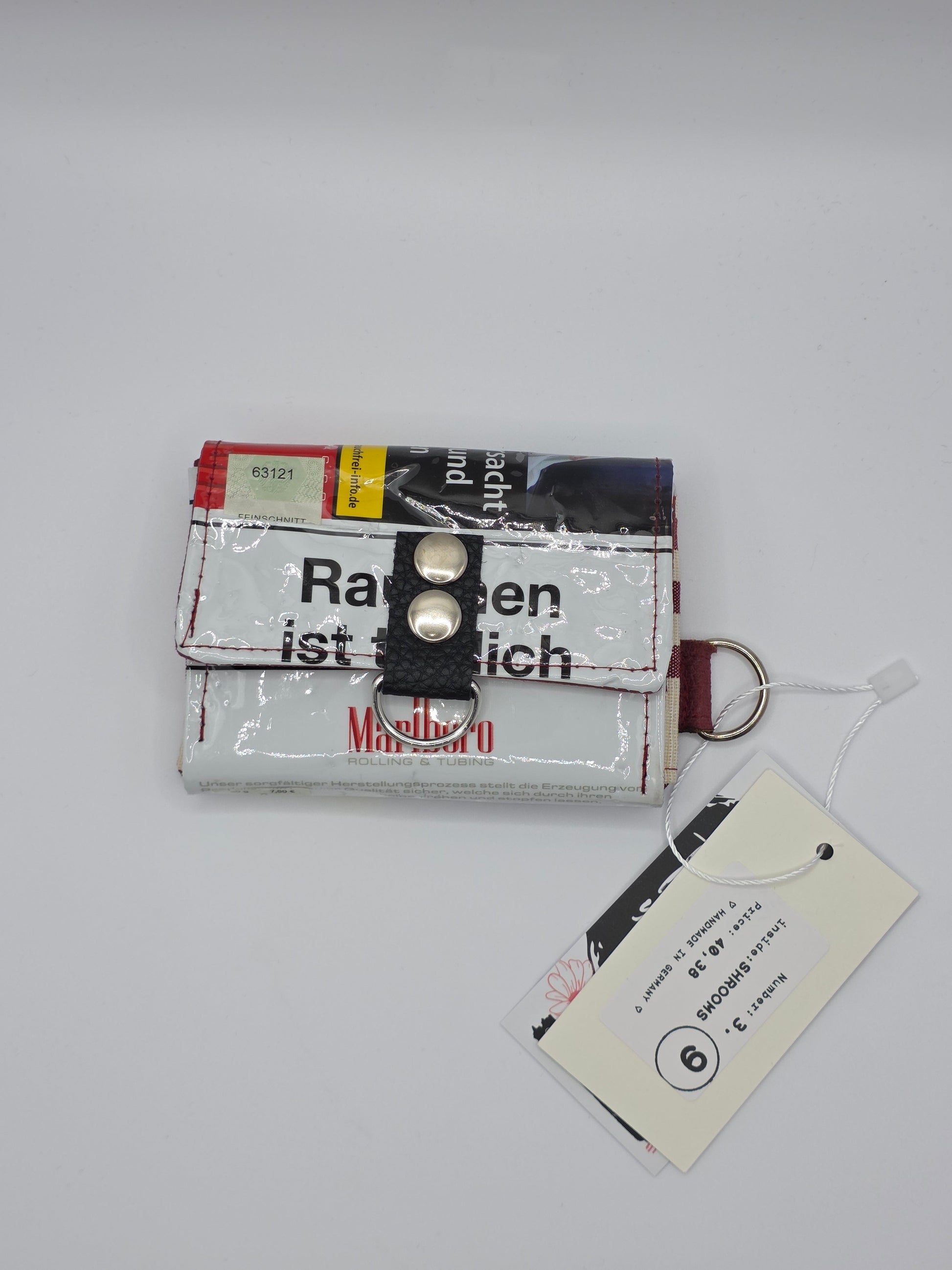 3.9 upcycling wallet - SHROOMS - DIE FRECHE GÖRE