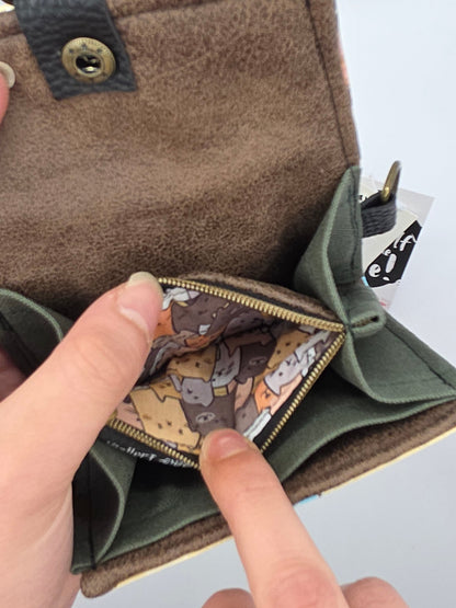 4.1 upcycling wallet, Neko - DIE FRECHE GÖRE